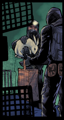 Sneak peek:  Panel from LIBERATOR issue 2