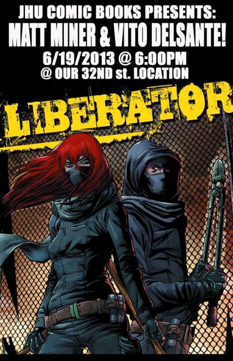 Come get signed copies and be part of this historical release event!  32 E 32nd St, NYC, June 19 6PM!